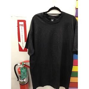 Hanes beefy-T 100% heavyweight cotton XL Tall black new JCPenney